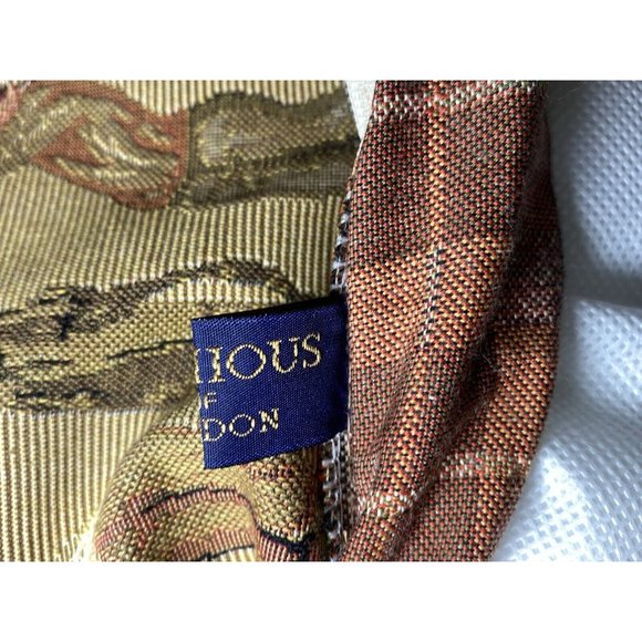 Vtg Golf Pillows decorative embroidered Eximious Of London New Scotland Club - Picture 11 of 11